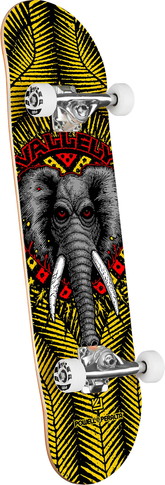 Powell Vallely Elephant Yellow Complete 7.5 X 30.70
