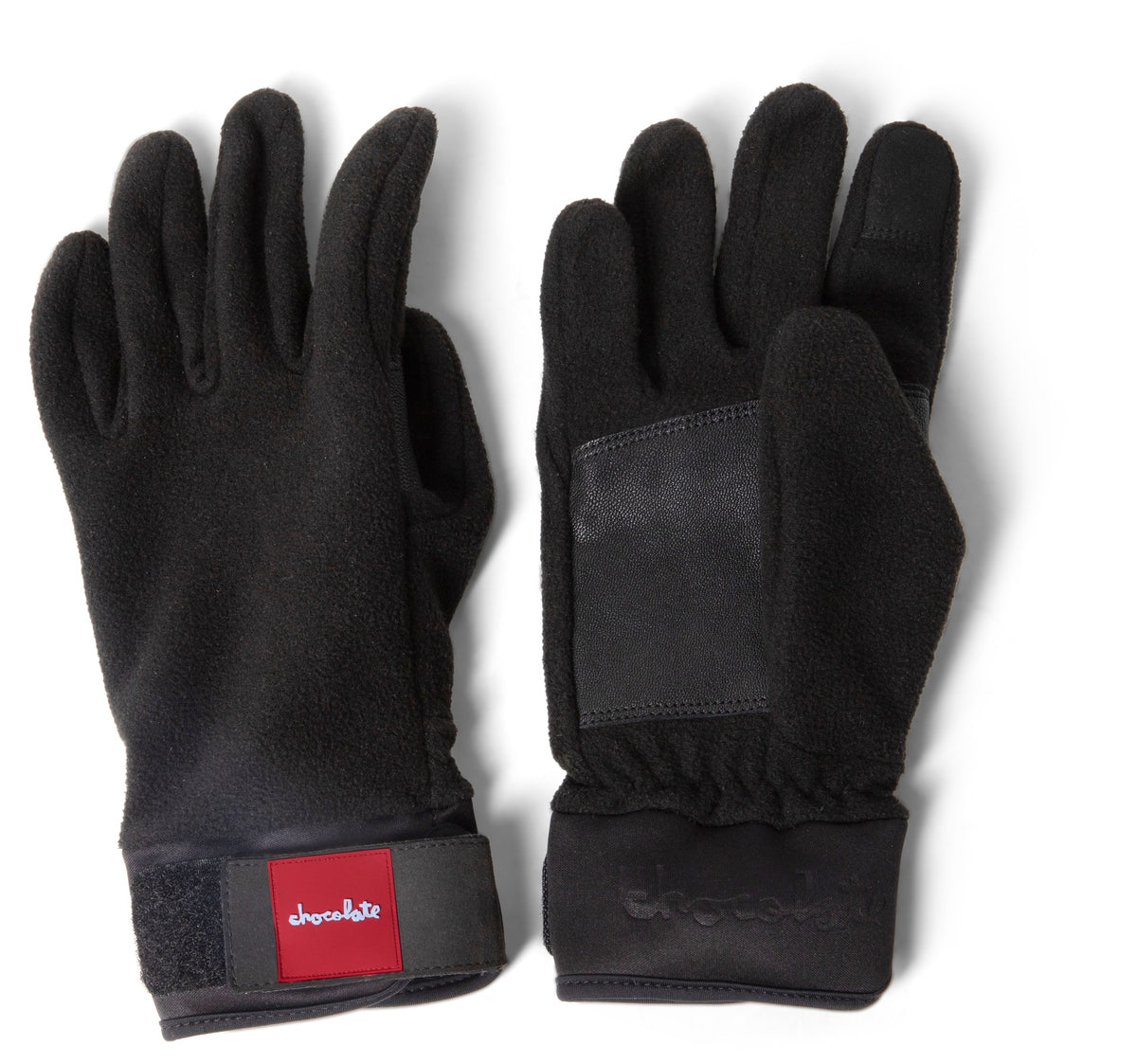Chocolate Screen Touch Gloves Black