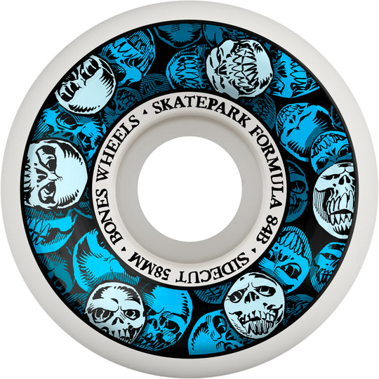 Bones Skatepark Formula Multiskull P5 Sidecuts 58MM 84B (Set of 4)
