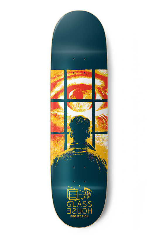 Glass House Team Eye Witness Blue/Yellow Deck 8.75