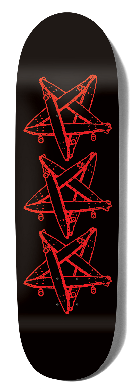 Crailtap Crailagram Black Shaped Deck 9.12