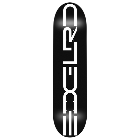 Edglrd Team Tech Script Black/White Deck 8.50