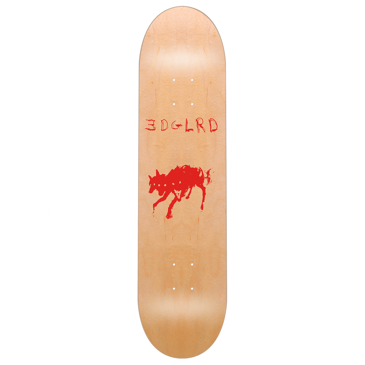 Edglrd Team Hell Hound Natural Deck 8.25