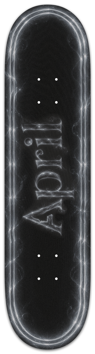 April Team OG Logo Night Deck 8.38