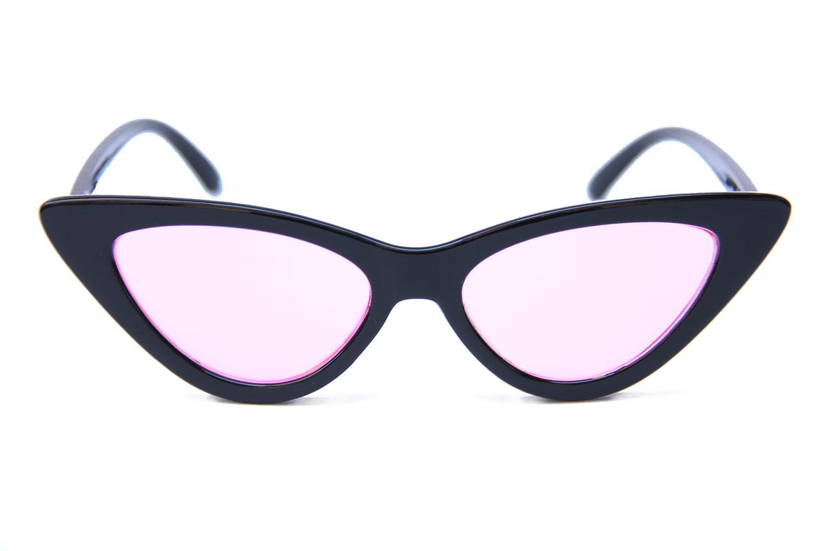 Happy Hour Space Needle Black/Pink Sunglasses