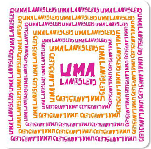 Uma Undercurrant 4.5" Sticker