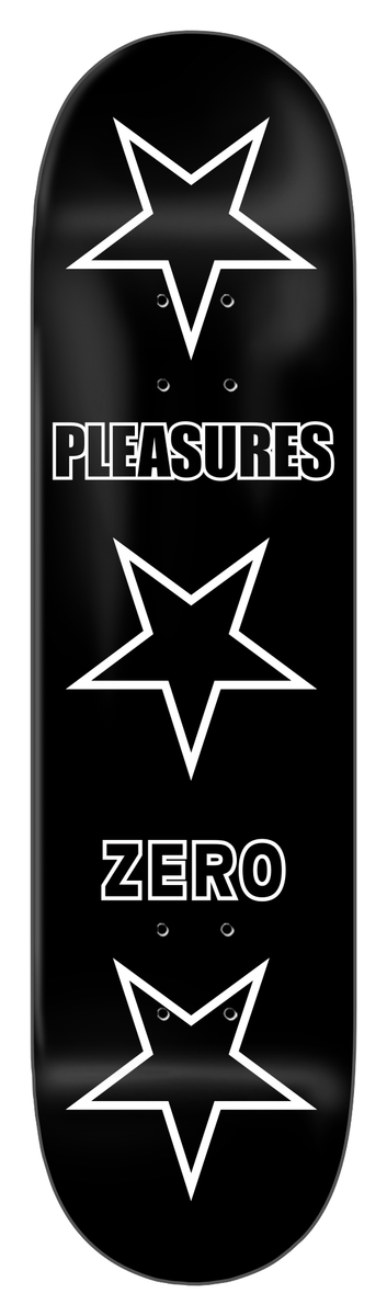 Zero X Pleasures Stars Deck 8.25