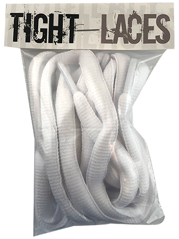 Tight Laces Oval 48" White