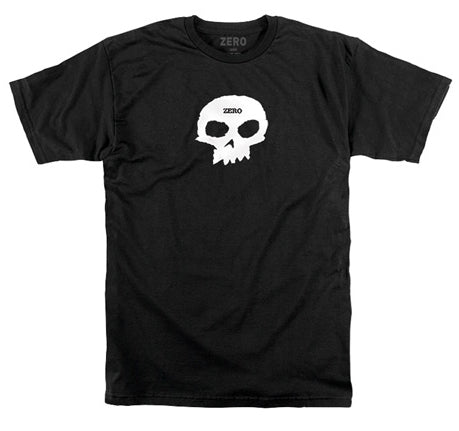 Zero Single Skull Black Tee