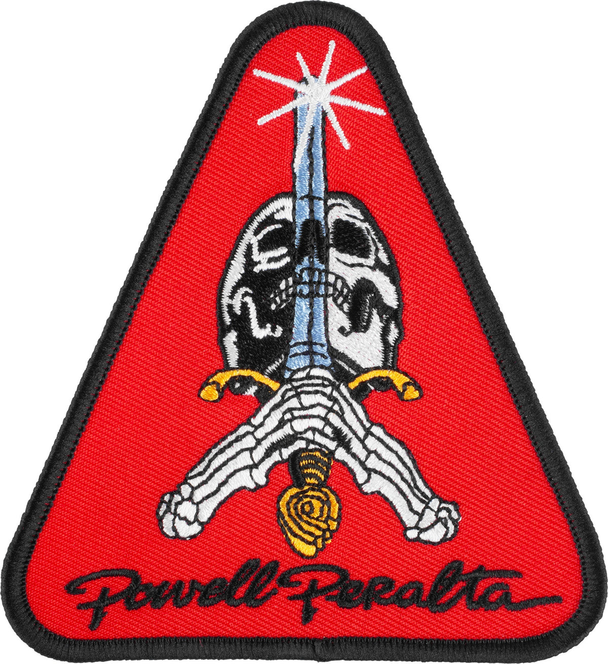 Powell Skull & Sword Red Patch