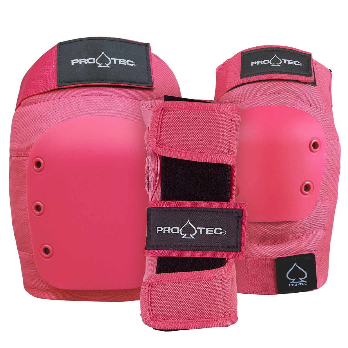 Pro Tec Street Adult 3 Pack Pad Set Pink