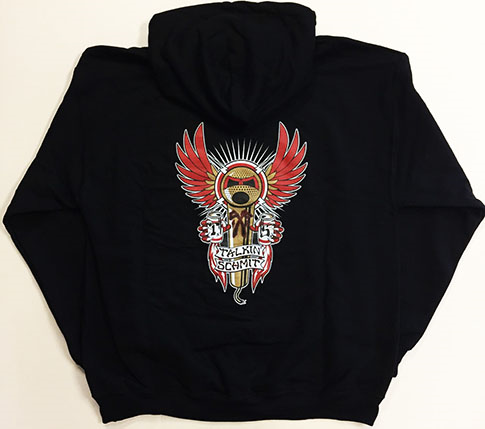Talkin' Schmit Winged Mic Black Hoodie
