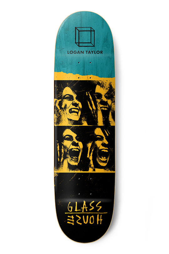 Glass House Logan Taylor Possessed Yellow Deck 8.375