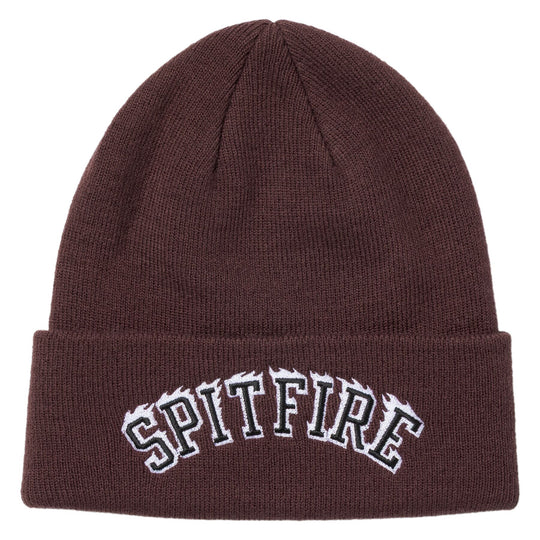 Spitfire Team Bighead Flame Beanie Dark Red/Black