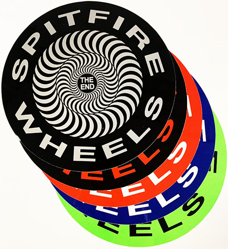 Spitfire Classic Lg Sticker