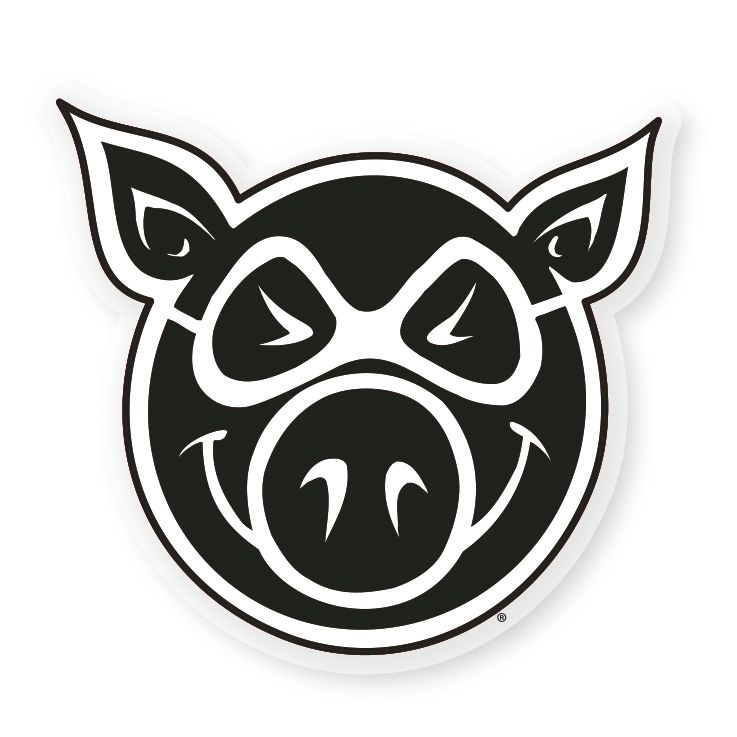 Pig Head Sticker
