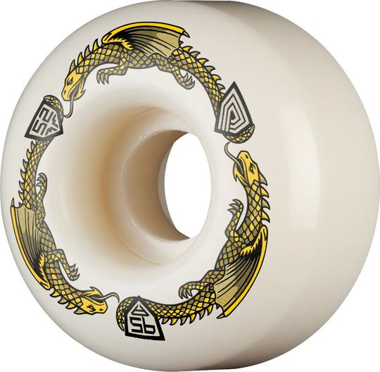 Powell Dragon Formula Yellow V1 52MM X 31MM 95A (Set of 4)