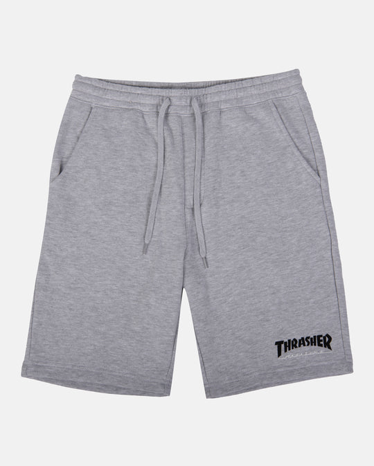 Thrasher Mag Logo P.e. Shorts Grey