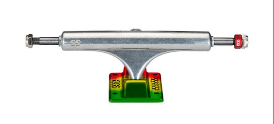 Ace AF1 33 Ital Red/Gold/Green Anodized Truck (Pair)