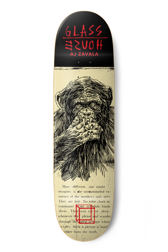 Glass House Aj Zavala (SPEAK) No Evil Deck 8.5