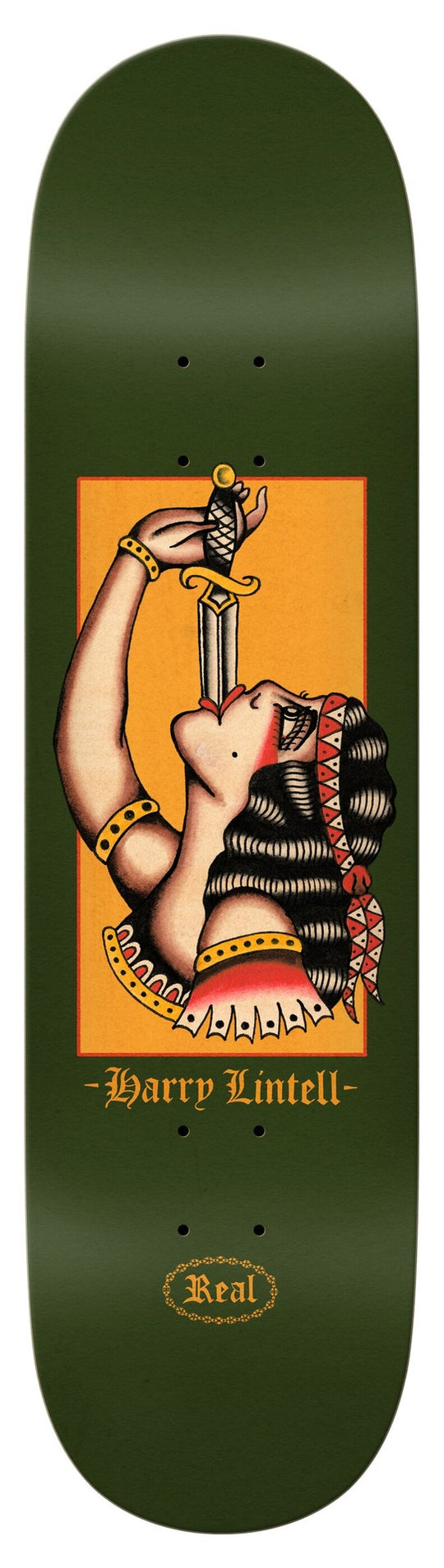 Real Harry Sword Swallower Deck 8.38