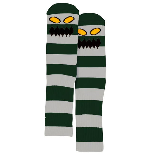 Toy Machine Monster Big Stripe Socks Forest