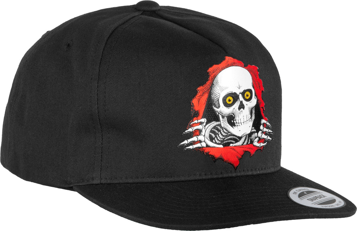 Powell Ripper Snapback Hat Black