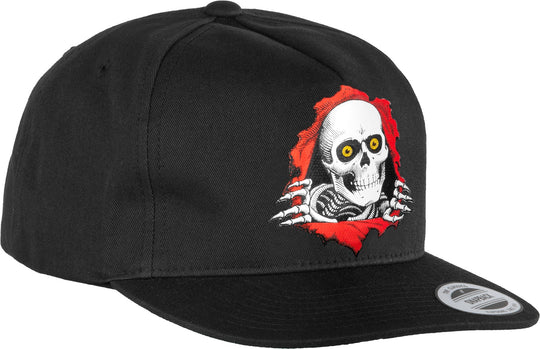Powell Ripper Snapback Hat Black