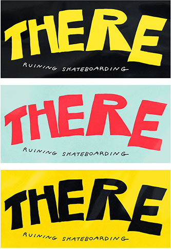 There Ruining Skateboarding Md Sticker