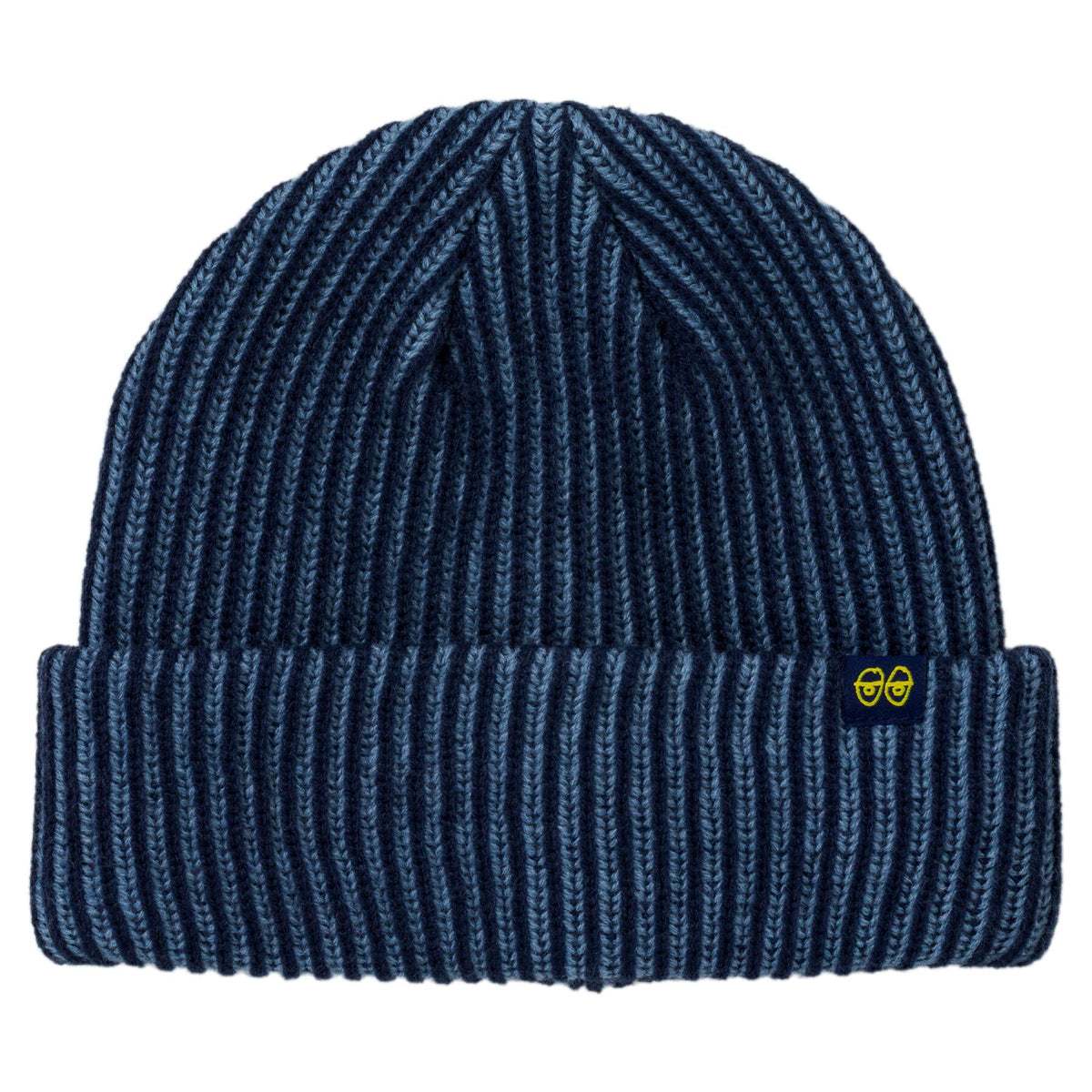 Krooked Eyes Cuff Beanie Navy