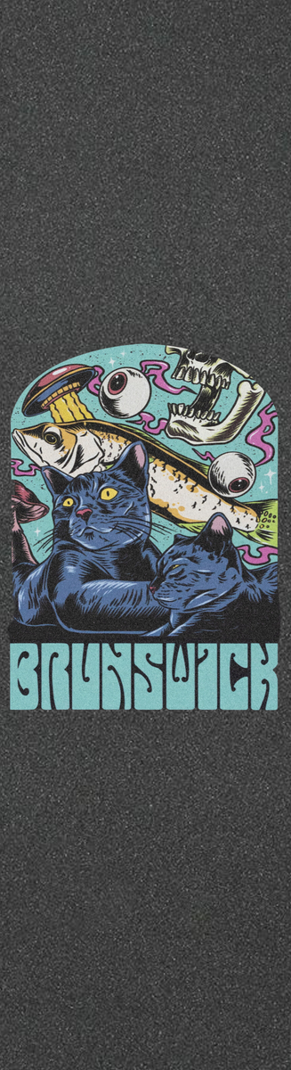 Brunswick Grip Lava Lamp Grip Tape Sheet 9.00 X 33.00
