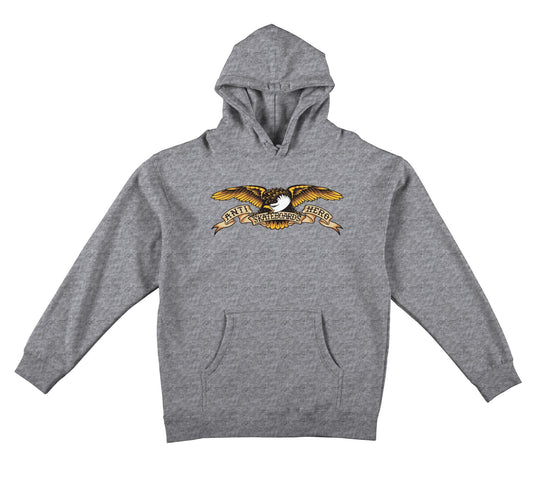 Anti-Hero Eagle Heavyweight Heather Grey Hoodie