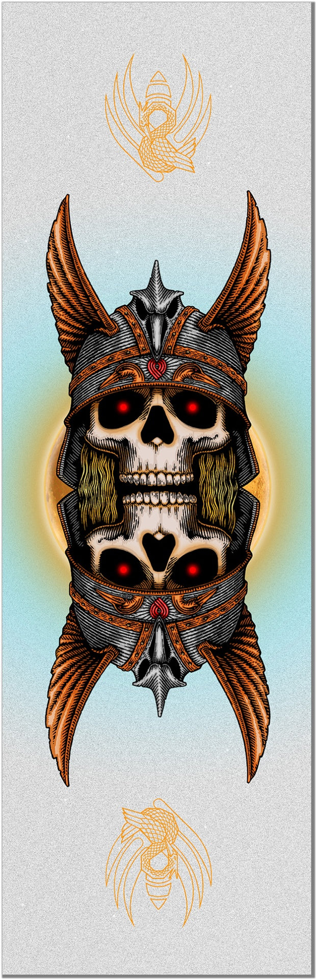 Powell Peralta  10.5" X 33" Anderson Skull Egg Clear Sheet