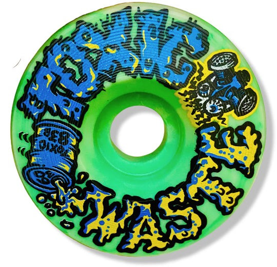 Toxic Waste Green 60MM 83B (Set of 4)