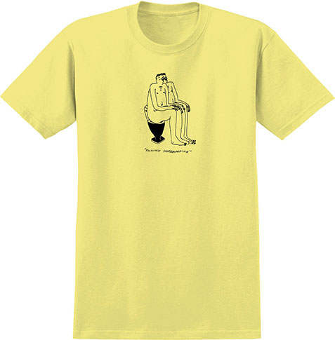 There Be Right Back Cornsilk Tee