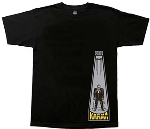 Dogtown Karma Tsocheff Puppet Black Tee