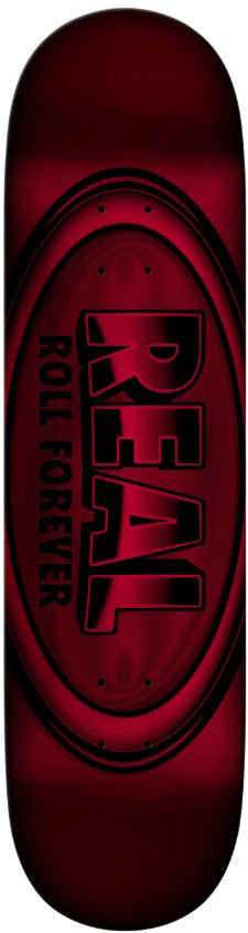 Real Team Dbx Oval Red Foil Deck 8.38