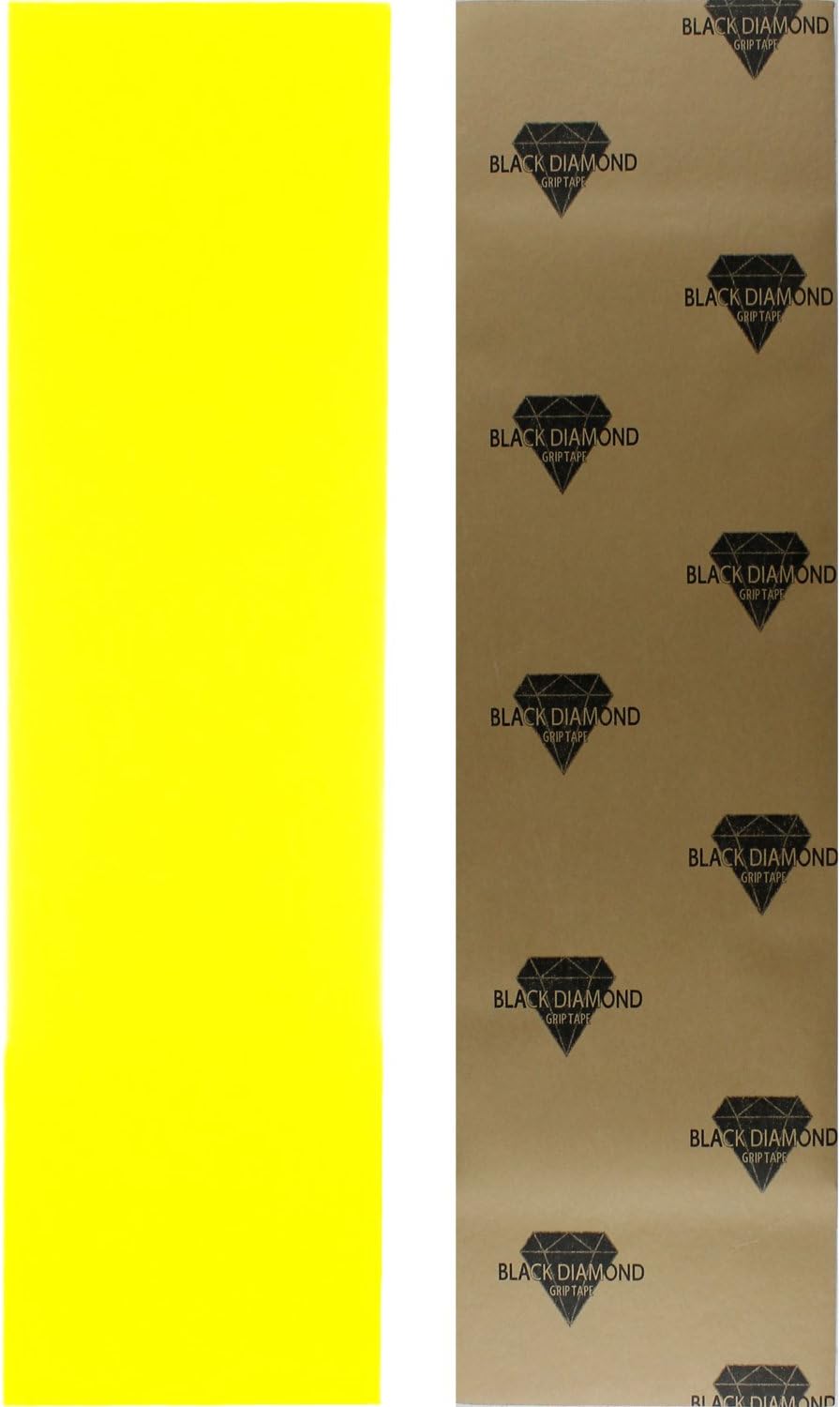 Black Diamond Longboard Griptape Sheet 10.00 X 48.00 Yellow