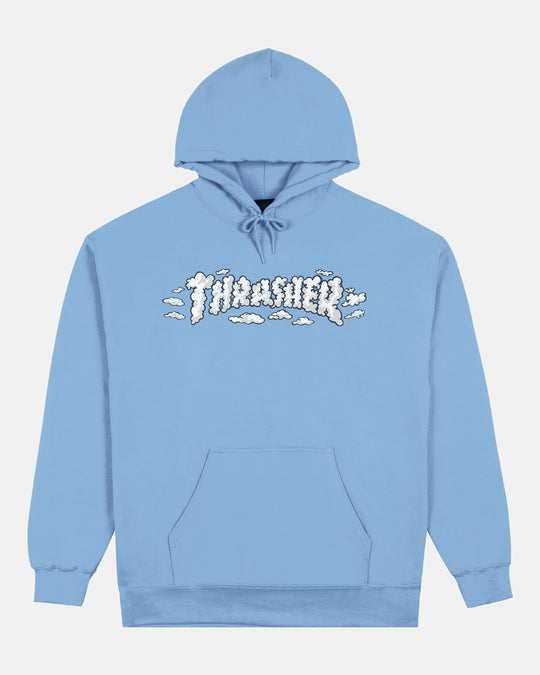 Thrasher Spanky Clouds Light Blue Hoodie
