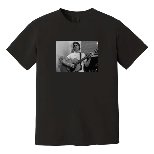 Lovesick X Elliot Smith Coming Up Roses Black Tee