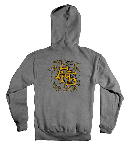 Anti-Hero Customs Heather Grey 130Z Hoodie
