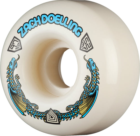 Powell Dragon Formula Blue Zach Doelling V1 52MM X 31MM 97A (Set of 4)