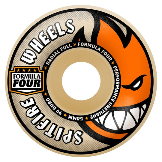Spitfire Formula Four Radial Full 56MM 99D (Set of 4)