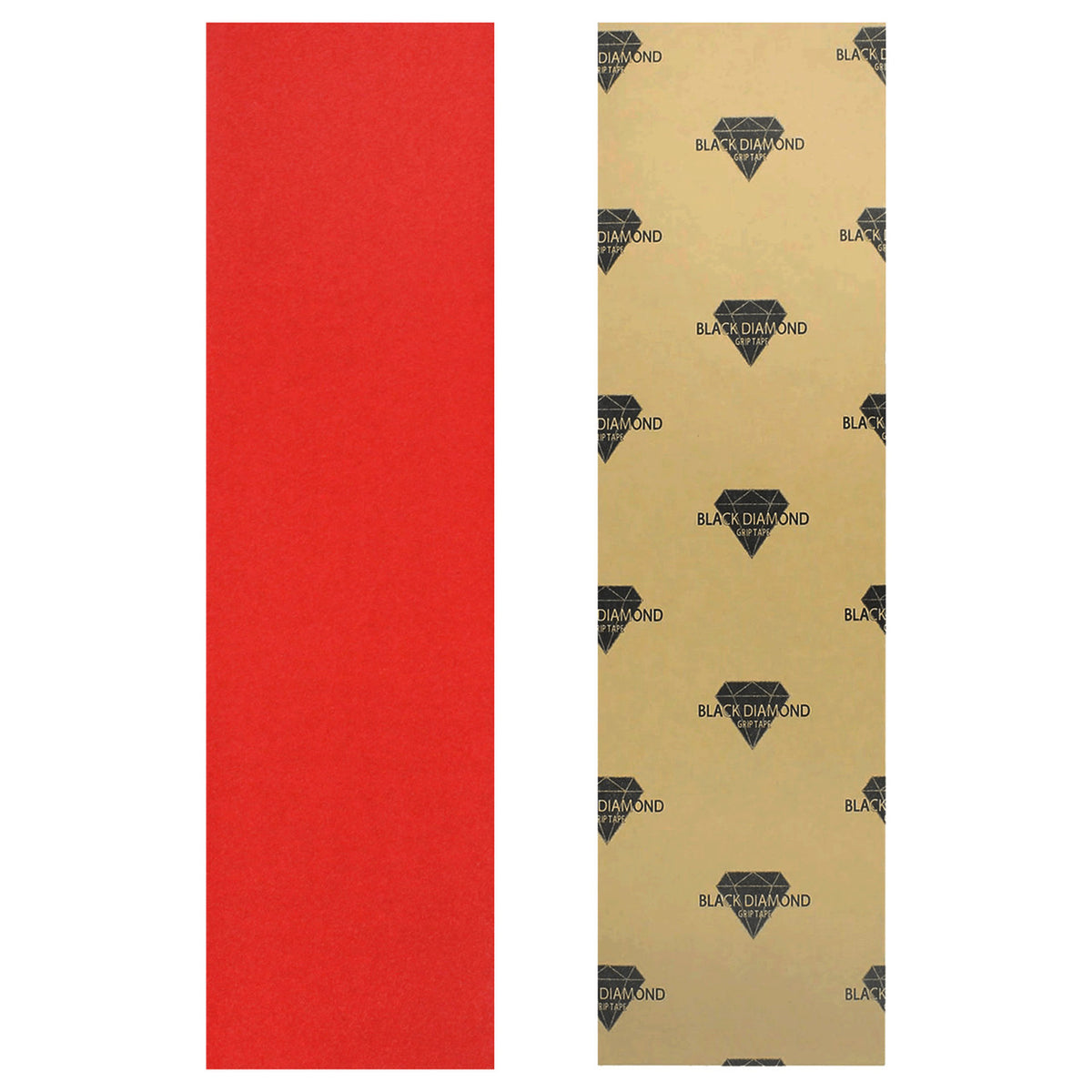 Black Diamond Longboard Griptape Sheet 10.00 X 48.00 Red