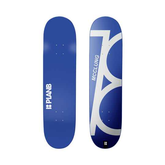 Plan B Mcclung Full Dip Slanted Twin Tail Deck 8.25