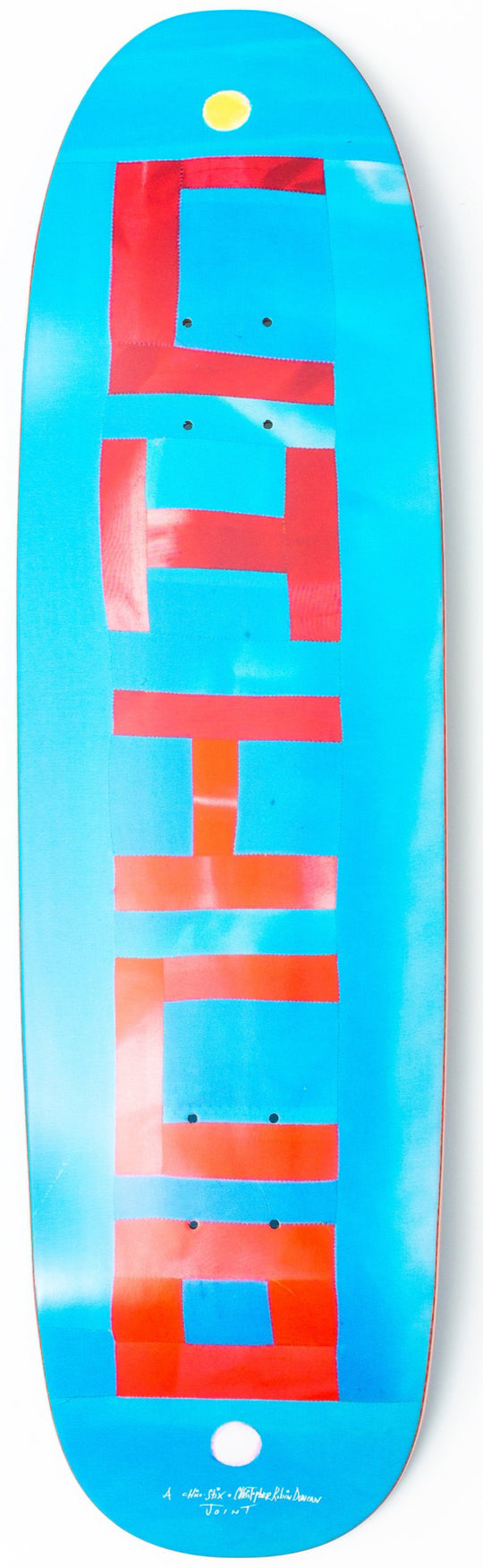 Chico Stix Wolf/Strawberry Moon Big Boy Jr Shaped Deck 8.75