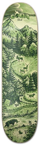 Coda Caleb Shank Land Series Deck 8.50