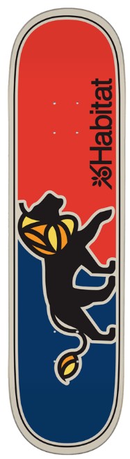 Habitat Team Lion Deck 7.75
