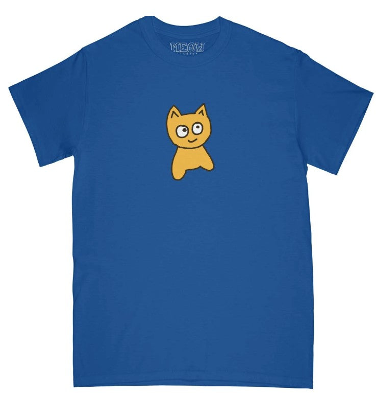 Meow Big Cat Royal Tee
