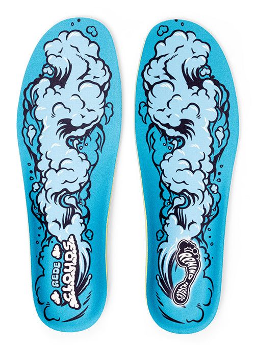 Remind Rede Active Clouds 5.5MM Low-To-All Arch Insoles Size 13.5 - 15